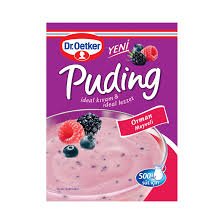 Dr. Oetker med fruktig pudding 24x120g