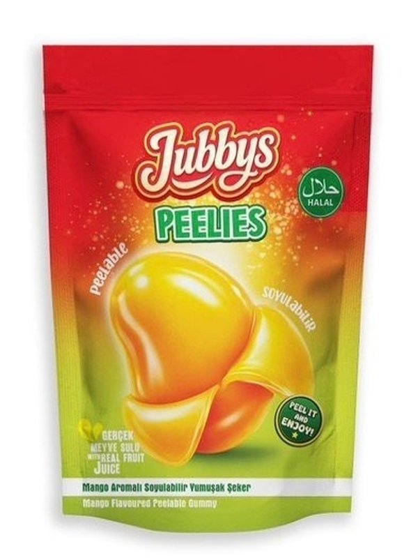 JUBBYS PEELIES MANGO 12x55g
