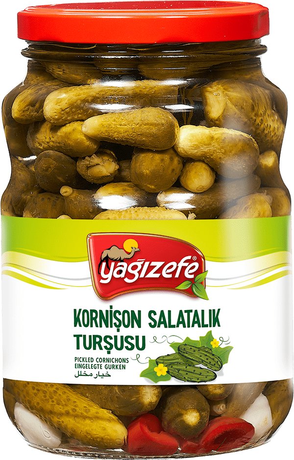 Yağızefe kornison mini agurk  6x1500g