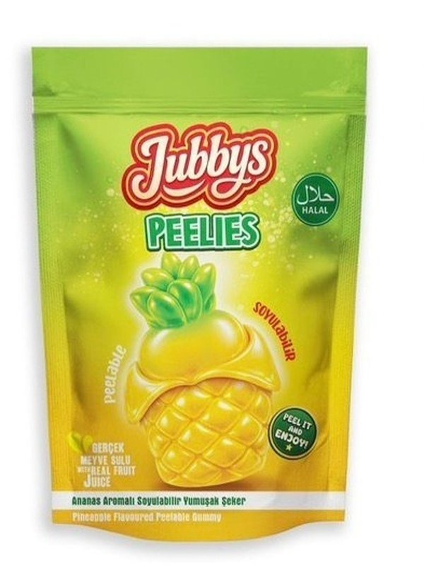 JUBBYS PEELIES ananas 12x55g