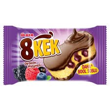 Ülker 8 kek fruktig 24x55g