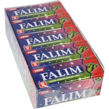 Falım Şekersiz Sakız Karpuz Aromalı 5x20 adet
