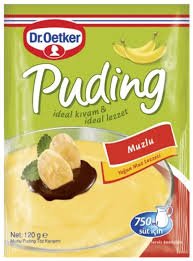 Dr. Oetker banan  pudding 24x120g