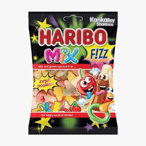 Haribo mix pizz 24x80g