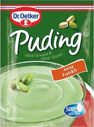 Dr. Oetker med pistasj pudding 24x120g