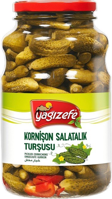 Yağızefe  kornison mini agurk  6x2650g