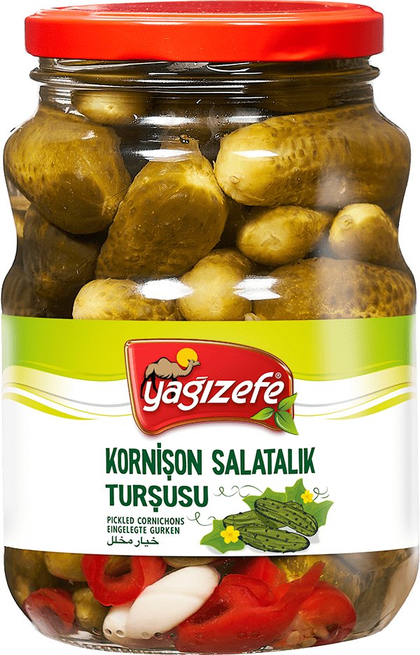 Yağızefe kornison stor agurk  6x1500g