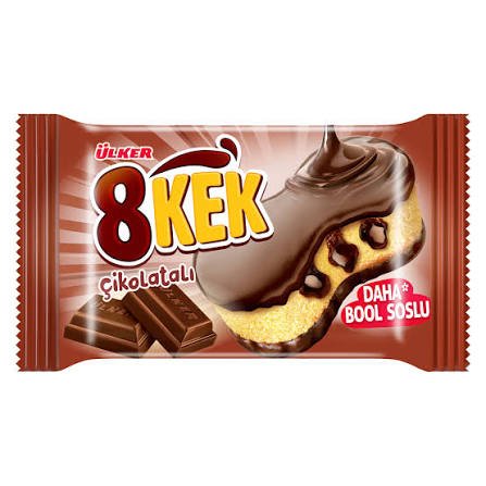 Ülker 8 Kek  cikolade 24x55g
