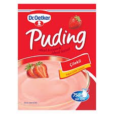 Dr. Oetker jordbær pudding 24x120g