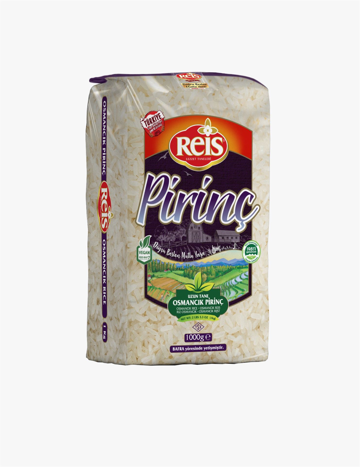 Reis Osmancık Pirinç 12x1000g