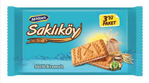 Saklıköy Süt.Kre.Bisk. 18x100g